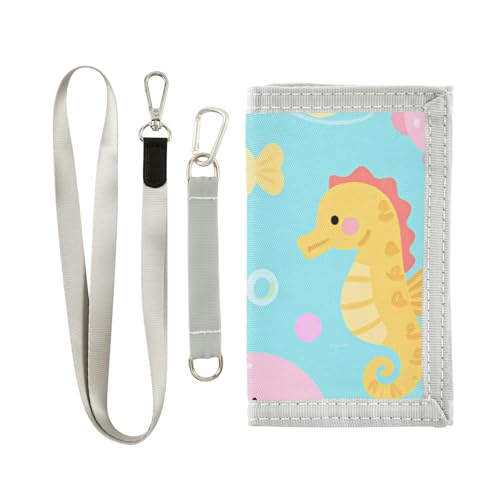 Kids Wallets for Boys Girls, Zippered Coin Pocket