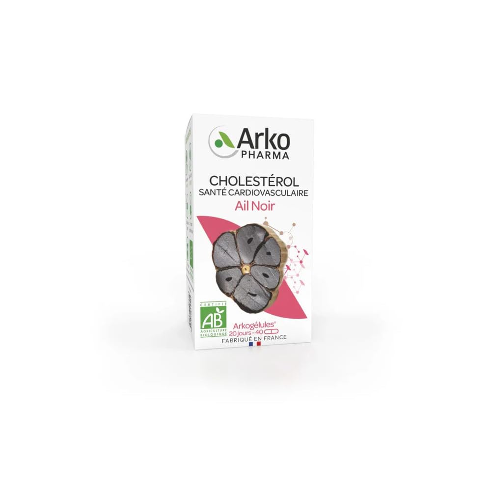 Arkopharma arkogélules ail noir bio 40 gélules