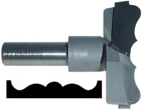 Magnate 8016 Rosette Carbide Tipped Cutter - 2-1/8 Cutting Diameter; 1/2 Shank Diameter