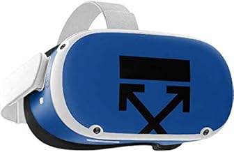 Skinit Decal Gaming Skin Compatible with Oculus Quest 2 - Skinit Originally Designed Black and Blue Arrows Design
