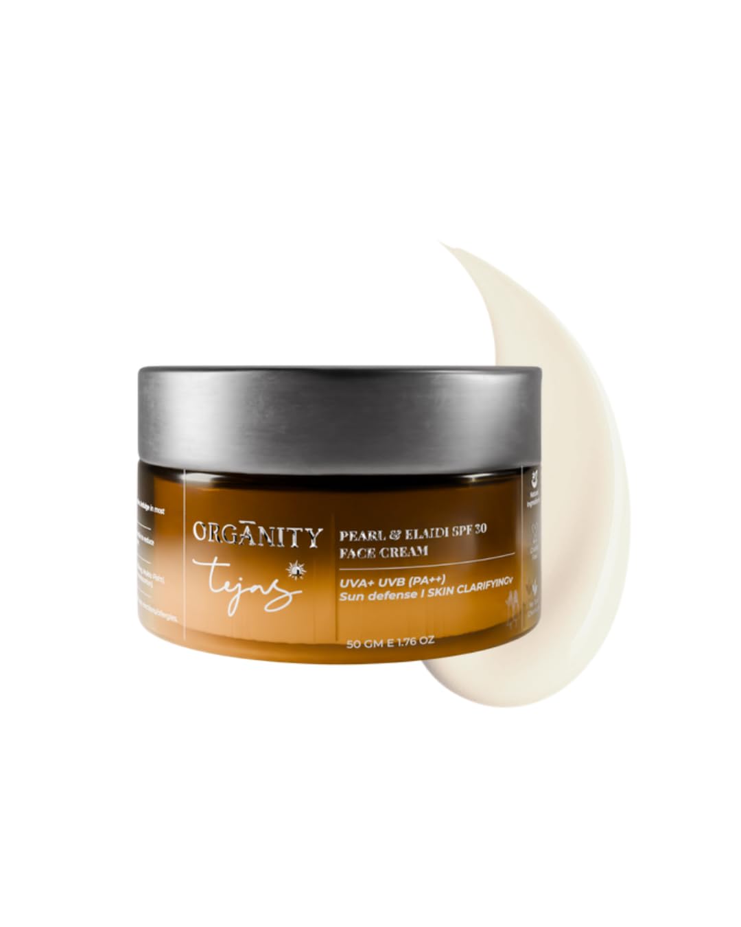 Tejas-Pearl & Elaidi SPF Face Cream | Day Cream for Oily & Acne-Prone Skin | Skin Clarifying & Sun Defense | 50g-image-24