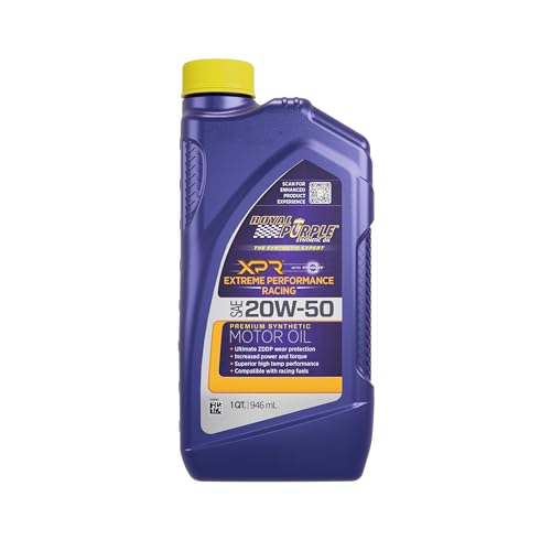Aceite Sintético para Motor 20W-50 Royal Purple 1 Quart miniatura 1