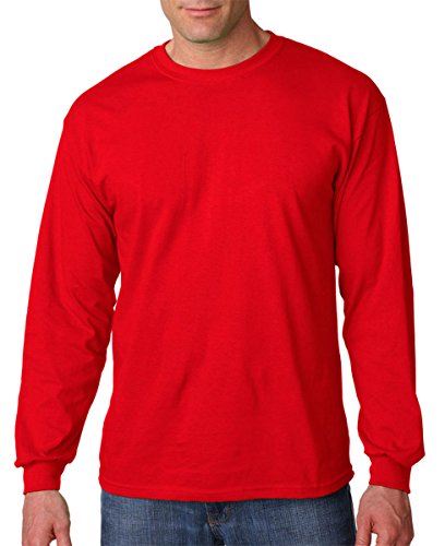 Image of Gildan Men's Ultra Cotton Long Sleeve T-shirt, Style G2400