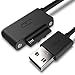 TUSITA Charger for Tomtom GO Live 2500 2505 2535 2400 2405 2435 2050 1000 1005 1050 - USB Charging Cable Clip Cradle 200cm - Tomtom GO Live GPS Series Accessories
