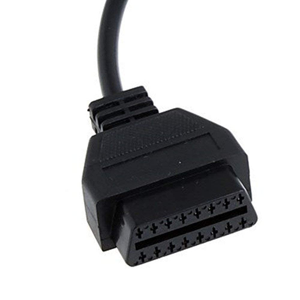 Baceyong 38-Pins Naar 16-Pins OBD Diagnostische Adapterkabel – Compatibel Met Mercedes-Benz 38-Pins Diagnosepoort