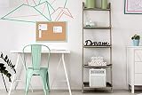 Bi-Office Tablica korkowa, zielona ramka z drewna MDF, 90 x 60 cm