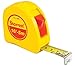 Starrett KTS34-16ME-N ABS Plastic Case Yellow Measuring Pocket Tape, English/Metric Graduation Style, 16