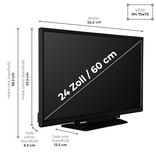Toshiba 24WV3F63DA Smart TV 24" HD HDR - photo 4