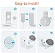 EWIGE Stecker Wandhalterung, Halterung Zubehör für Dot 4/5 gen und Google Speaker Ständer Zubehör (Weiß)