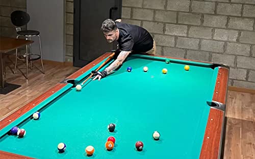 Roaming Schnell trocknender atmungsaktiver Billard-Shooter-Handschuh für Carom, Pool, Snooker, Queue, Sporthandschuh, passt auf die linke Hand (Schwarz, Größe L/XL)