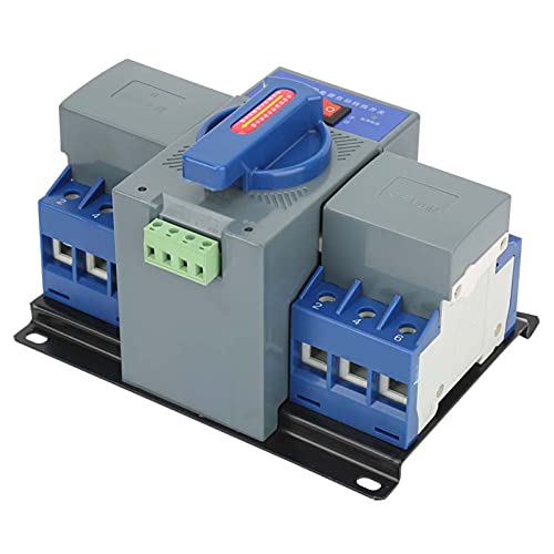 Interruptor de transferencia con conmutación rápida 63A 3P y estructura compacta
