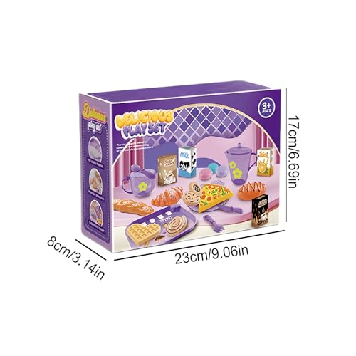 Juego de cocina para niños de imitación infantil y juego de té de 33 piezas 5