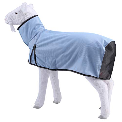 Leaforest Sheep Cover, Sheep Blankets For Show Lambs, Sheep Supplies Sheep Covers For Lambs (Blue, S) #TOP3