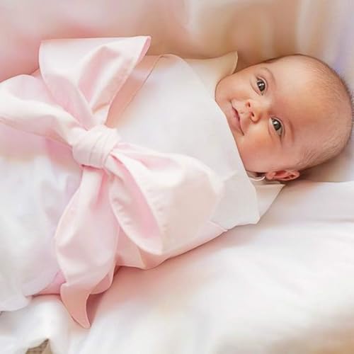 Image of Newborn Swaddle Sash Maternity Bow Sash Baby Swaddle Photography Shoot Prop - 4#