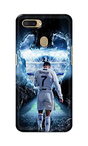 Image of Printed Hard Back Cover Case for Oppo A7 | Oppo A5s | Oppo A12 | Oppo A11k | Oppo A12s Back Cover (Footbal Legend) -702
