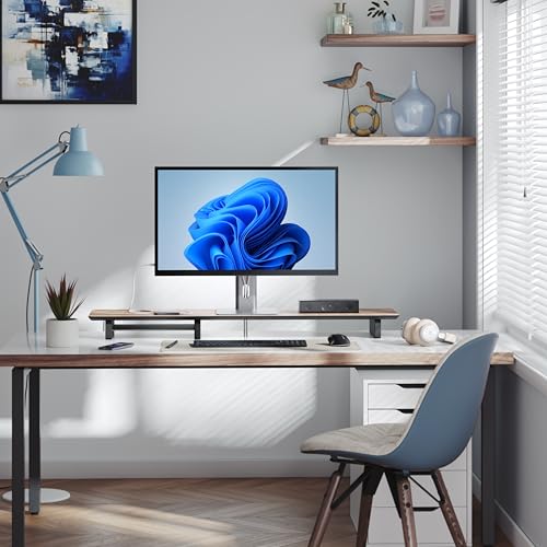 Image of ALOGIC Aspekt 32 inch 4K UHD USB-C Docking Monitor, IPS Matte Display- Variation (Silver)