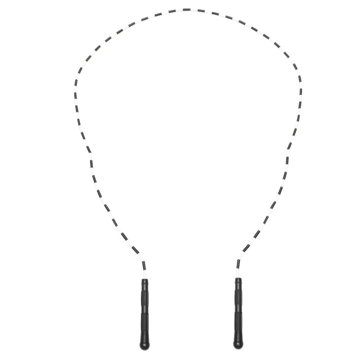 SUPVOX 1pc PVC Joint Skipping Rope Sports Jump Rope for Exercise and Workout Ergonomic Handles for Comfort for All Ages Black Fitness Equipment