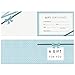 Juvale Blank Gift Cards - 36-Pack 4 x 6 in Blue 250 GSM & Envelopes - Customizable Gift Certificates for Business, Salon & Spa - Paper Certificates
