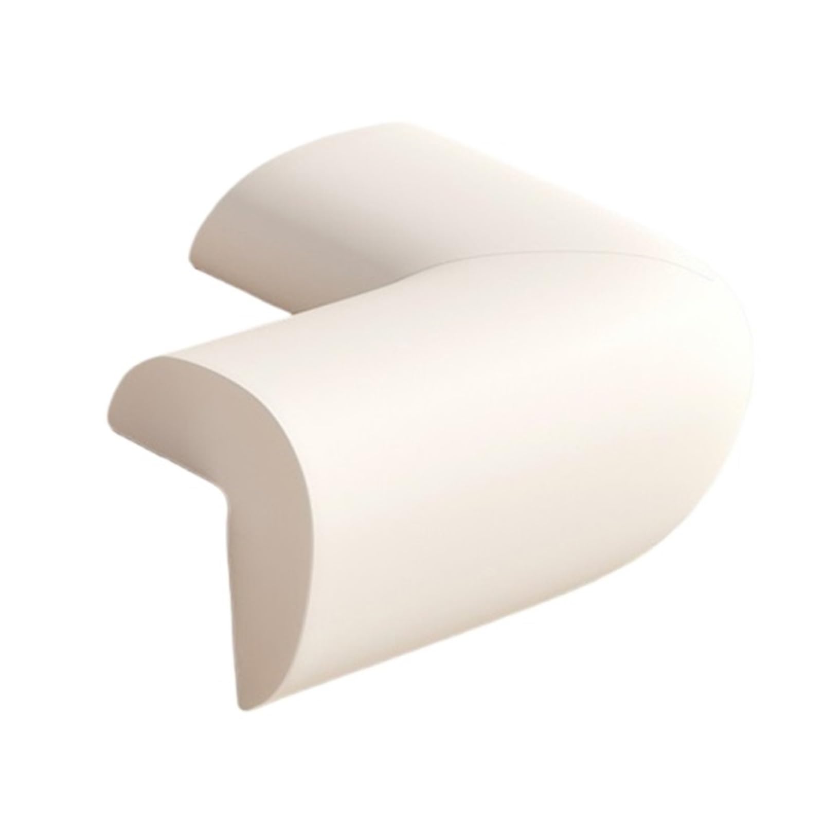4pcs Safety Colorful Protector Strip Soft Edge Table Corners Protection Guards Cover Toddler Infant Anticollision(WHITE)