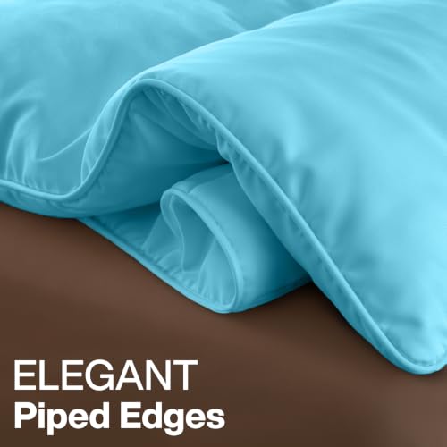 Image of Utopia Bedding Comforter King Size, Duvet Insert, Aqua, 90 x 102 Inches