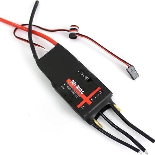 STASRC SkyWing 150A 5A/5V BEC 3-6S WaterCool ESC Controlador de velocidad para el barco RC