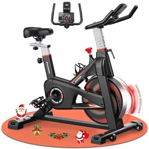 Advamsoler Heimtrainer Fahrrad mit Magnetischem Widerstand, Ergometer...