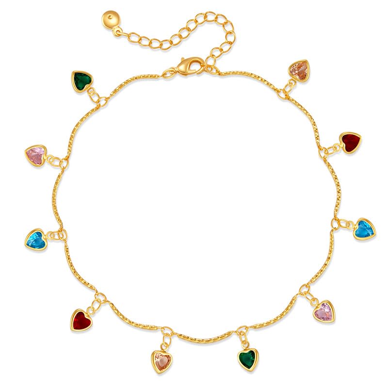 Yumikoo 18k Gold Plated Anklet Ankle Bracelets for Women