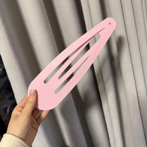 Pinza grande para cabello mujer color rosa miniatura 6