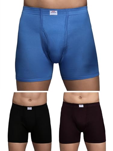 Image of LUX PARKER Men's Cotton Modern Solid Trunks