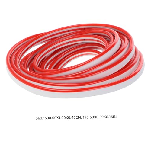 Tira de Luz Neon Flexible de Silicona Roja 12V miniatura 2