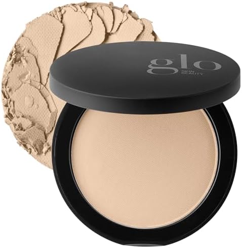 Glo Skin Beauty Pressed Base Powder Foundation Natural Medium 0.92oz