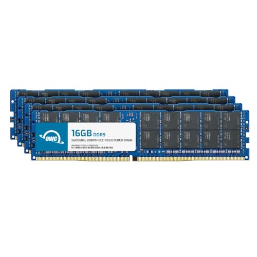Image of OWC 64GB (4x16GB) DDR5 5600MHz ECC RDIMM 1Rx8 288-pin Memory RAM