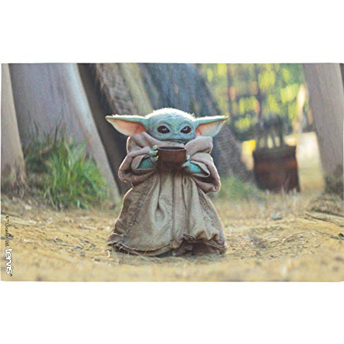 Tervis Star Wars - The Mandalorian Child Sipping Made In Usa Double Walled Insulated Tumbler Travel Cup Keeps Drinks Cold & Hot, 16Oz, Classic #TOP1