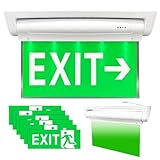LED lumineuses et économes en énergie : l'éclairage de secours LED avec des LED puissantes assure une luminosité fiable avec une consommation d'énergie minimale, parfait comme lampe de secours LED.