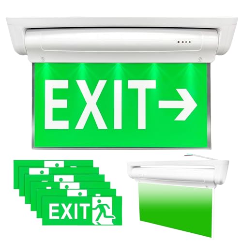 PORFOYO Lámpara de Emergencia LED Señal