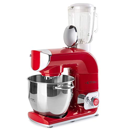 ETA Küchenmaschine Gratus Storio 1200W, rot – Bild 4