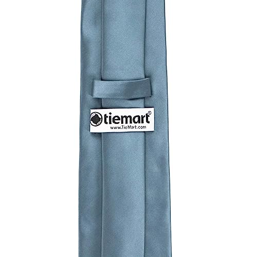 Image of tiemart Premium Solid Color Necktie