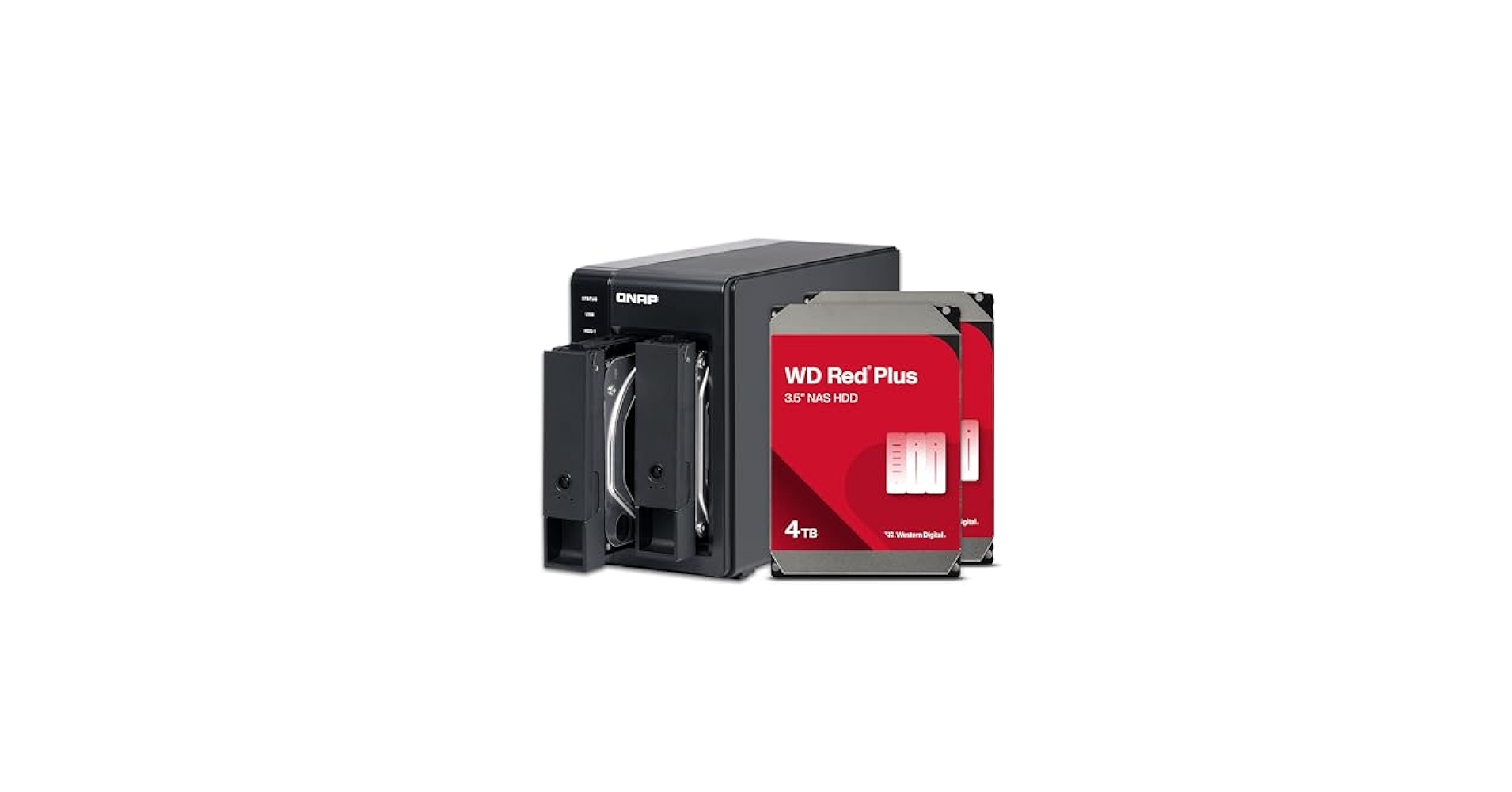 2個セットWDRed 4TB WD40EFRX NAS用HDD+RAIDケース付 Amazon.com: Western Digital WD40EFRX WD Red NAS Hard Drive