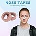10 Rolls Nose Tape for Rhinoplasty Shaping, Skin Coloured Nose Bandages Self-Adhesive Rhinoplasty Paper Micropore Tape for Sensitive Skin, 0.5in x 10yd