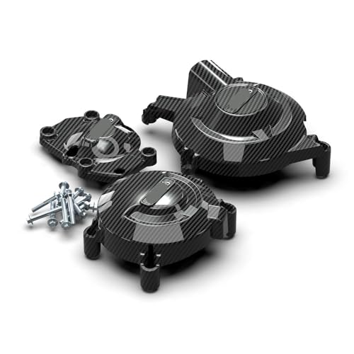 Cubiertas de protección de motor para Street Triple 765 R en rutas y curvas 5
