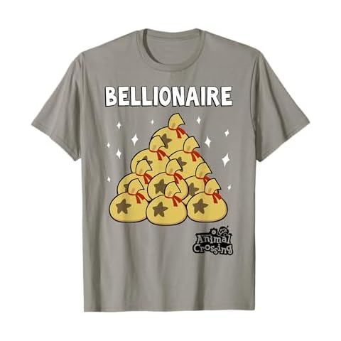 Animal Crossing New Leaf Bellionaire T-Shirt Cover