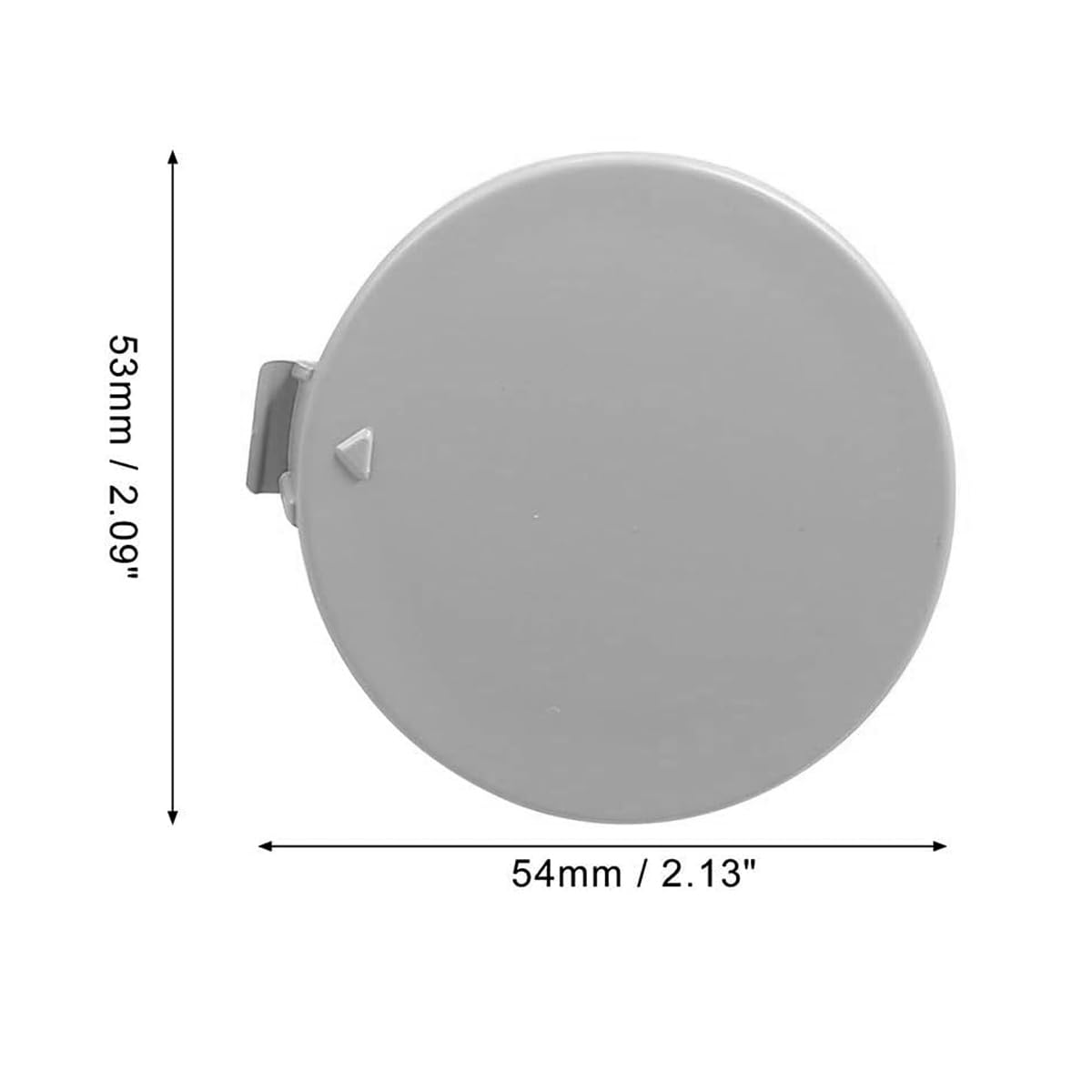 Abdeckung für vordere Abschleppöse, Karosserieteil, Abdeckung für Abschleppöse für BMW E81 E87 (2004–2012), M Sportpaket, Teilenummer 51117837429