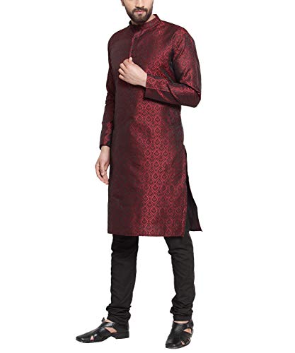 Image of Jompers Men's Silk Straight Kurta