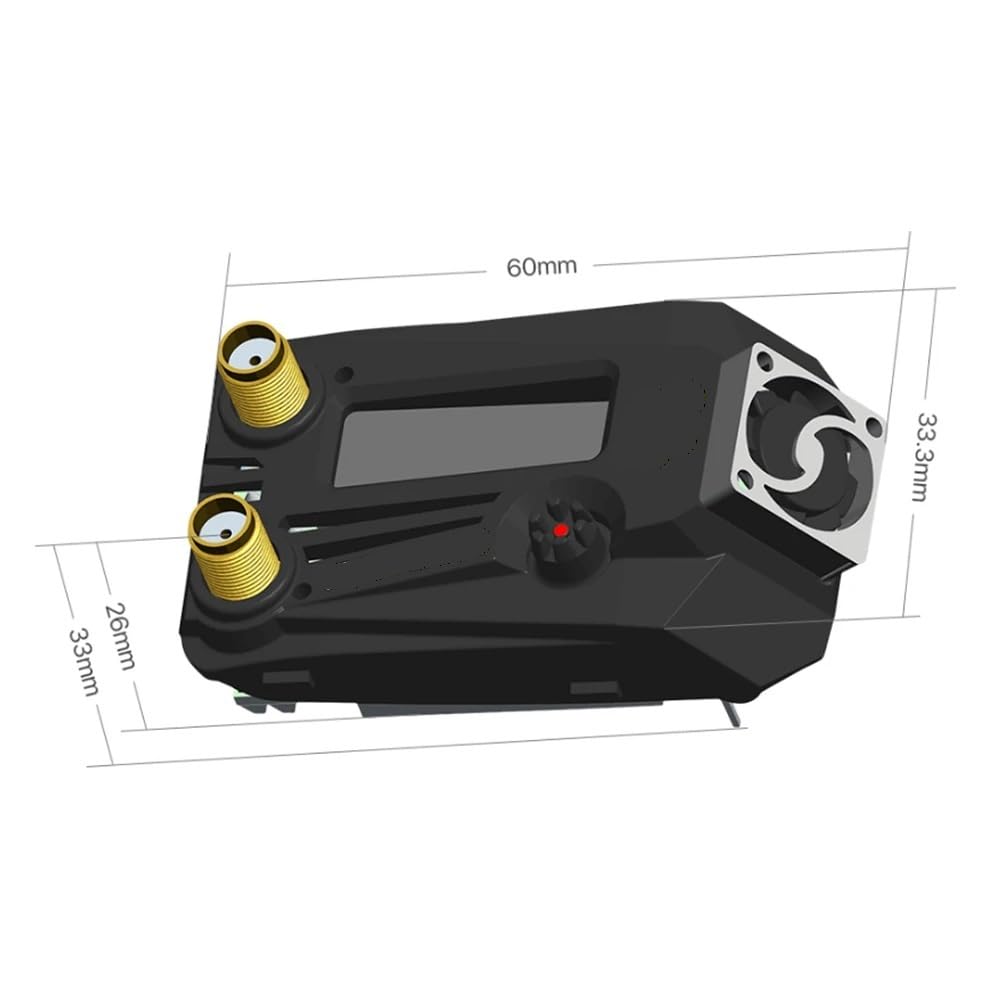 Wildfire 5.8GHz 72CH Doppio Ricevitore Schermo OLED Supporto OSD Aggiornamento Firmware 5-16V Adatto for RC FPV Occhiali Parti FAI DA TE