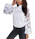bluse perlenkragen weiß Perfekt für vielfaltige Anlässe. Elegantes Shirt, Ob im Büro oder zu einem festlichen Event, zu Rock oder Hose: Mit der Chiffonbluse erhält jedes Outfit eine große Portion Stil.