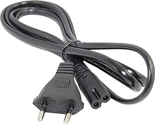 Power Cable Cord 2 Pin Laptop Adapter/Camera/Printer/Adapter/Charger / 18 Inch Ring Light (2 Pin Power Cord 1.5 Meter)-image-40