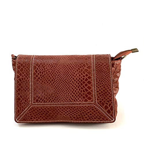 Sac à bandoulière léger en cuir véritable BE MY BAG fini les sacs lourds