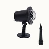 LEDGOO Rotating LED Projector Light, Waterproof Magical Spotlight for Indoor Outdoor Christmas Festi