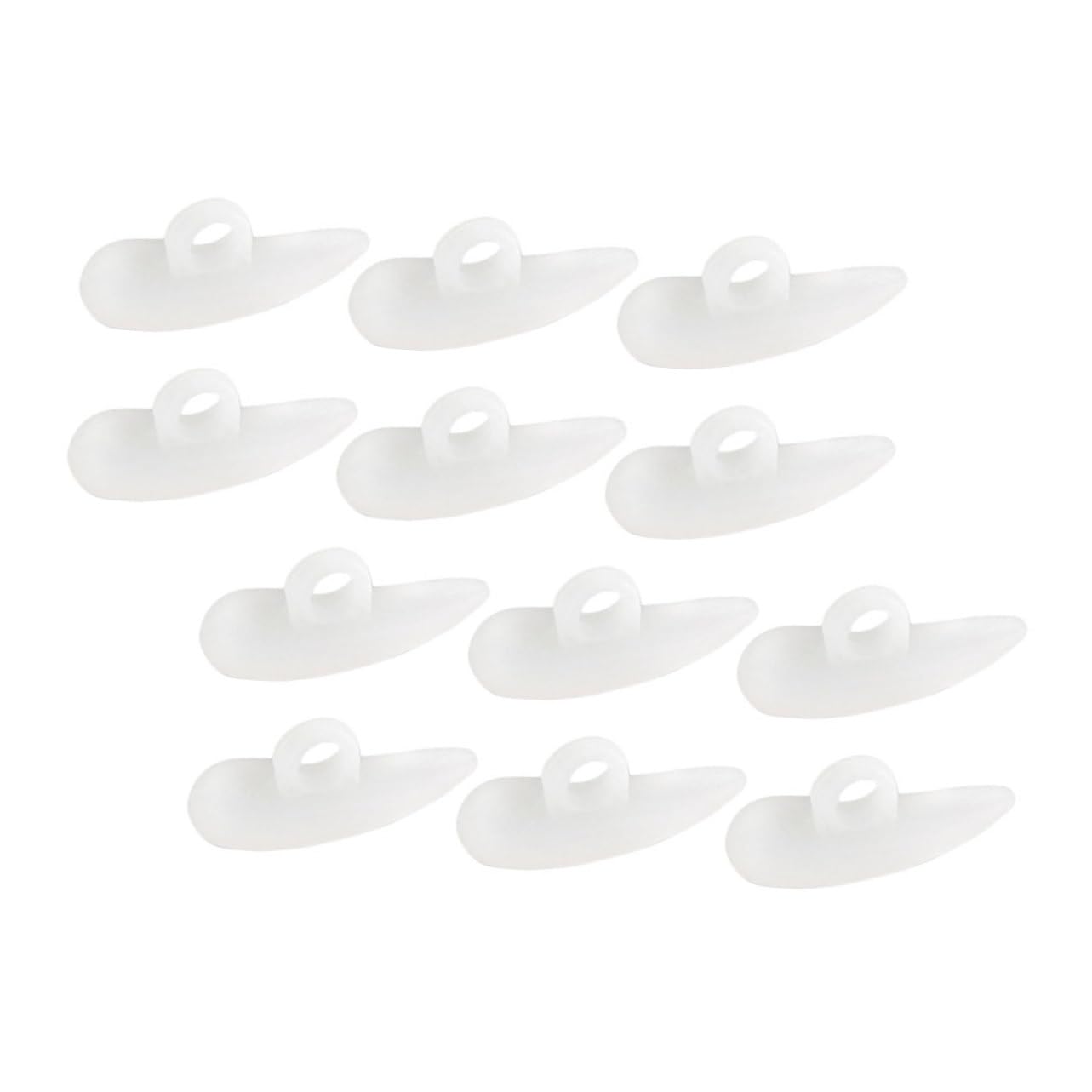 HOODANCOS Pad Set of 12 Bunions Plantar Corns Relief Soft Sebs Material Ideal for Day/Night