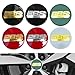 Set of 4 Car Hub Centre Caps for BBS 70mm ABS Aluminum Wheel Center Caps ABS Plastic Snap-On Fit Car Wheel Rim Caps,E